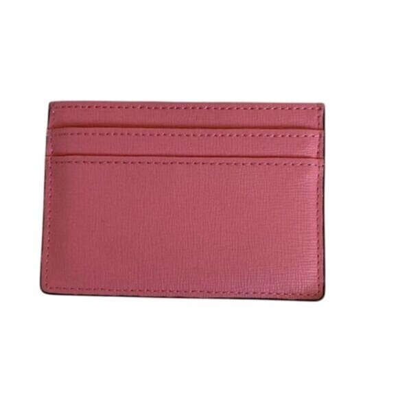 Furla Leather Swan Print Card Holder With Box - Picture 4 of 4